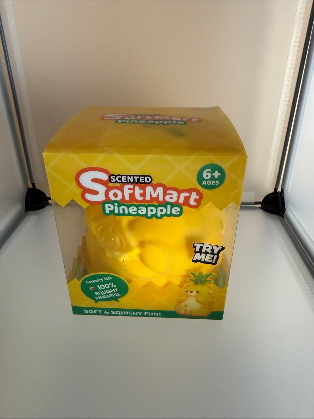 Scented SoftMart Pineapple Bear Squishy Super Soft & Cute